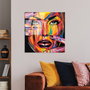 Wallity UV-846 Pintura Decorativa de Vidrio Templado Multicolor 50 x 50 cm